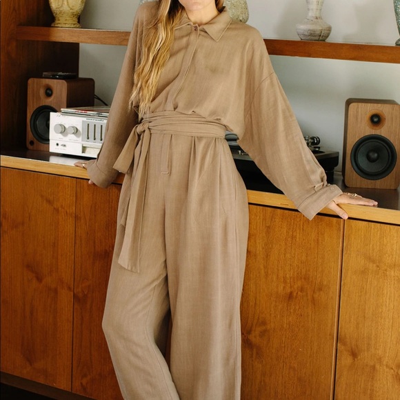 Rachel pally linen Harper jumpsuit - Picture 5 of 7
